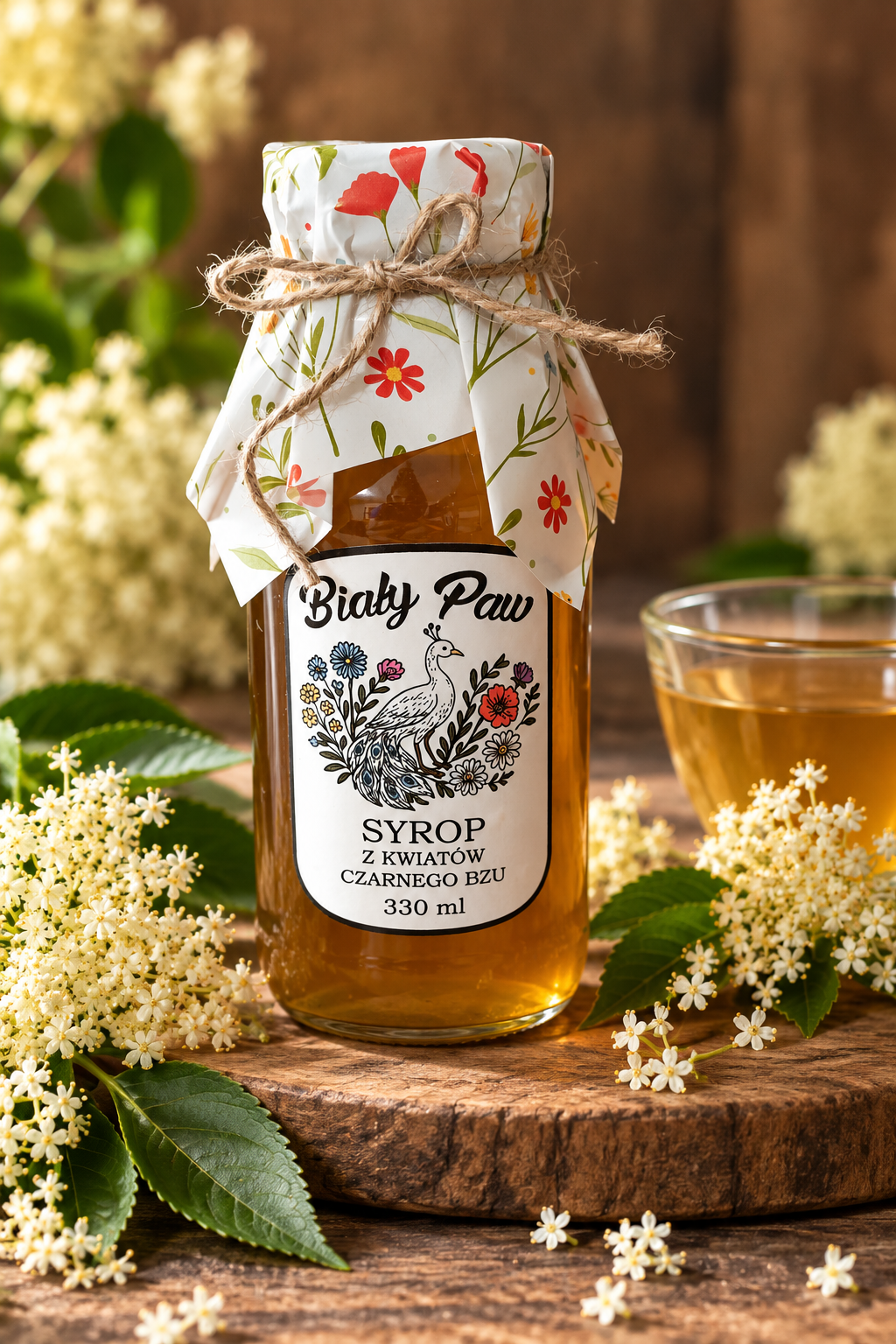 Syrop z kwiatów czarnego bzu 330 ml