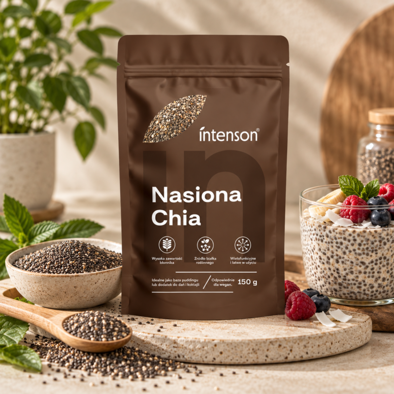 Nasiona Chia Szałwia Hiszpańska 150 g INTENSON