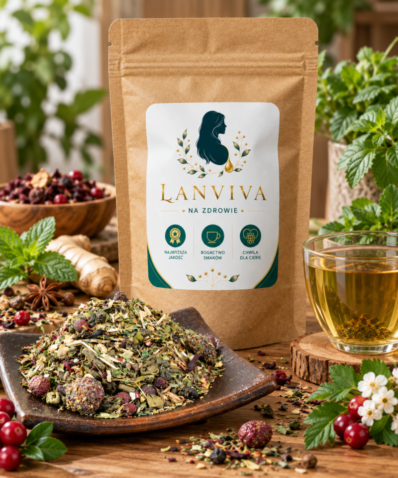 Lanviva Na Zdrowie Dla Mężczyzn Funkcjonalna Herbatka Ziołowa 50g