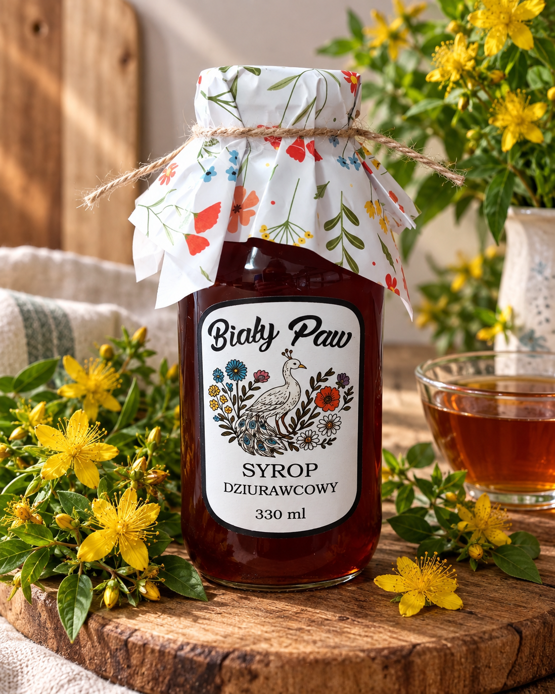 Syrop z kwiatów dziurawca 330 ml