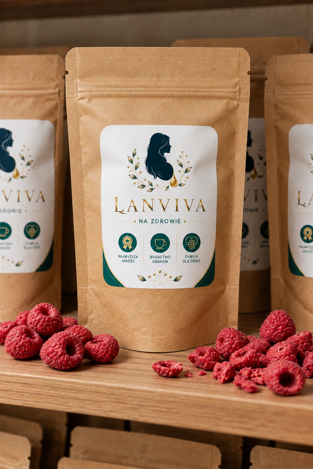 Malina liofilizowana 100% 25g