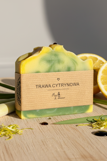 Mydło naturalne Trawa Cytrynowa