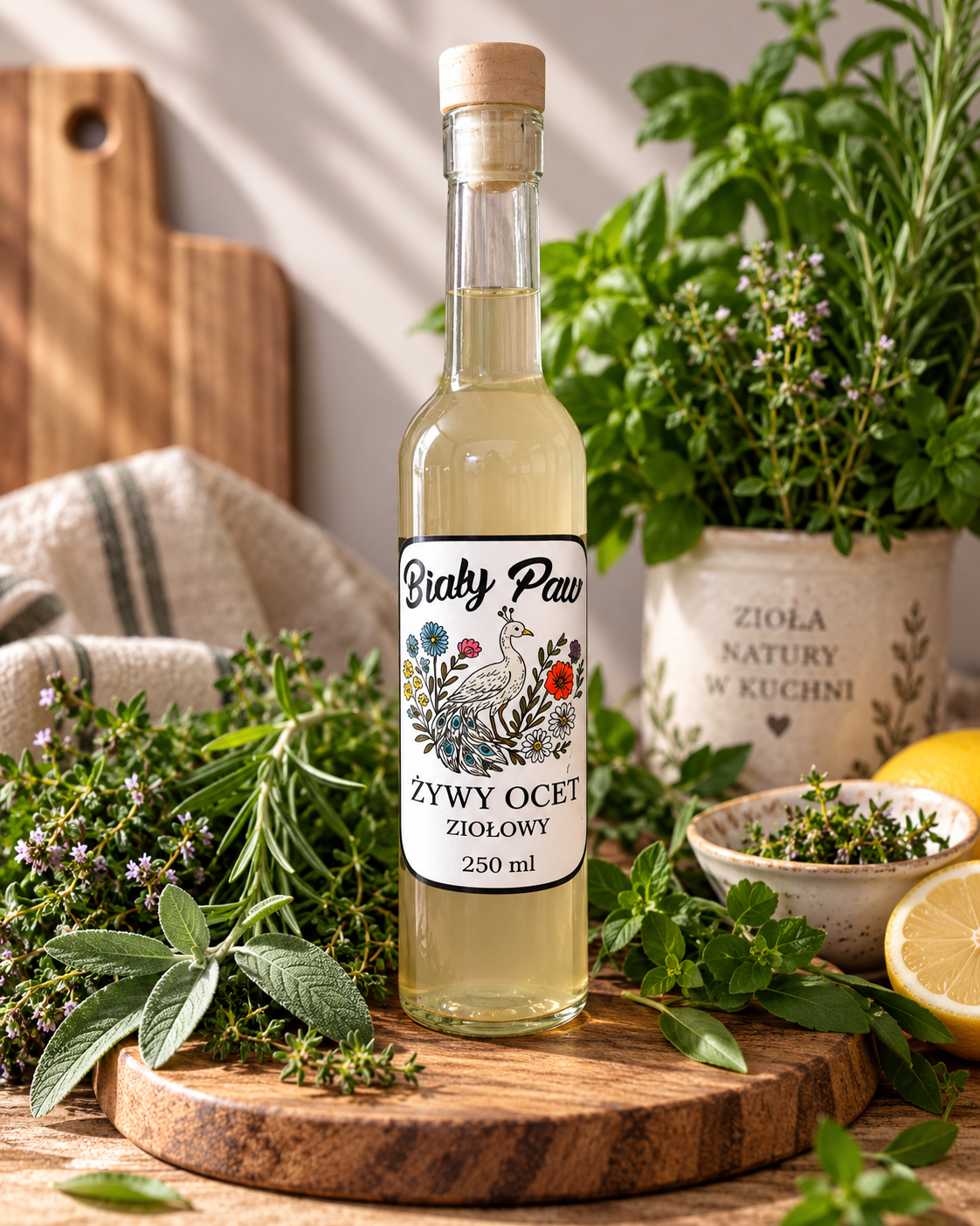 Żywy ocet ziołowy 5%