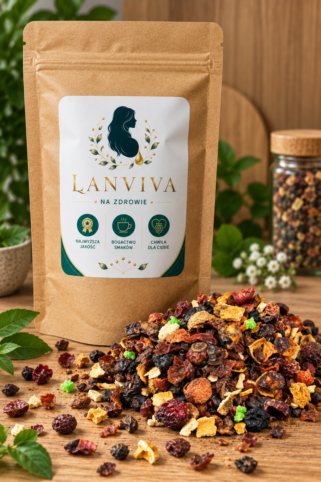 Lanviva Na Zdrowie Odporność Funkcjonalna Herbatka Owocowa 50g