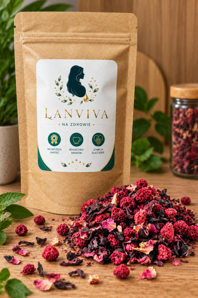Lanviva Na Zdrowie Samo zdrowie Funkcjonalna Herbatka Owocowo-Ziołowa 50 g