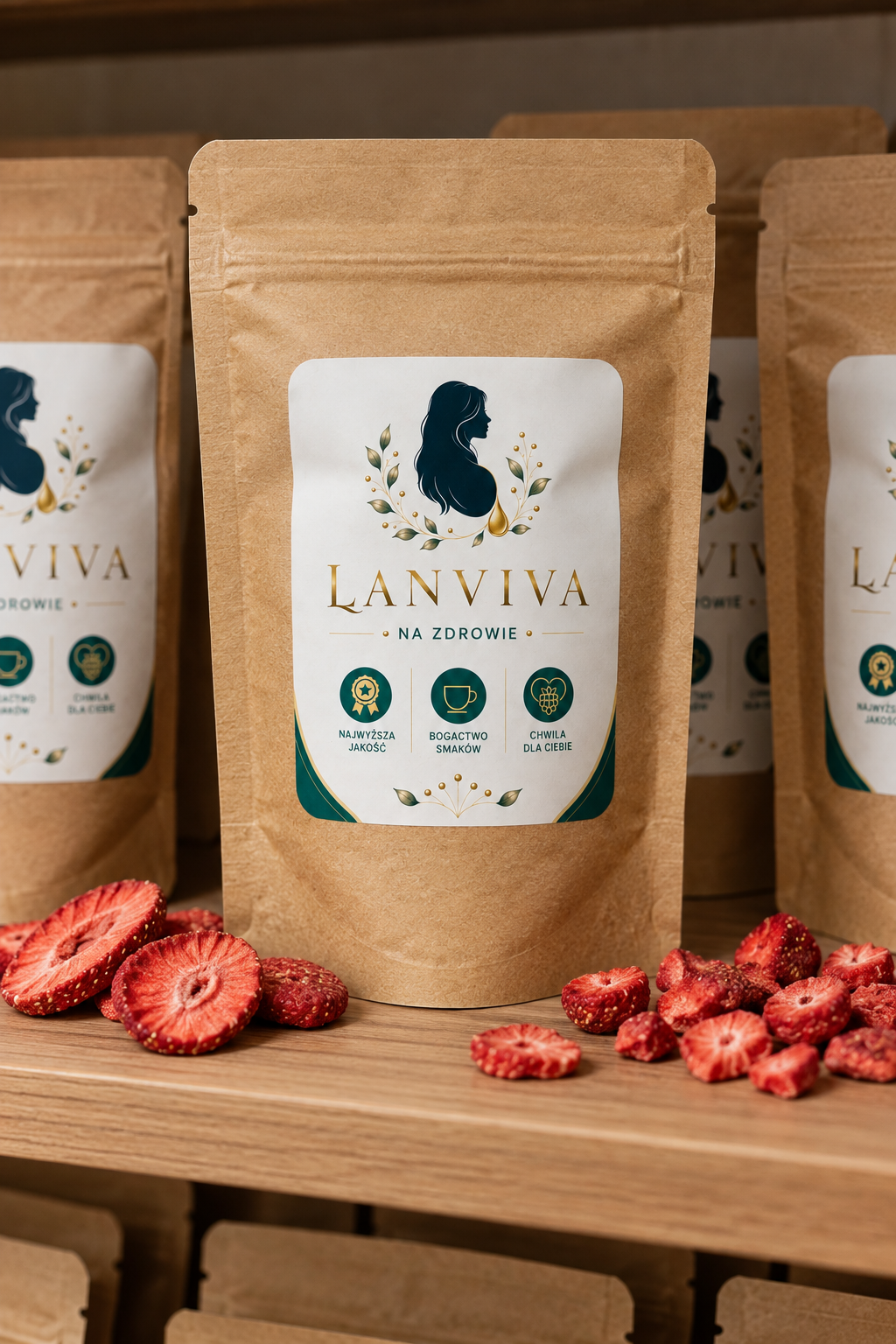 Truskawka liofilizowana 100% 25g