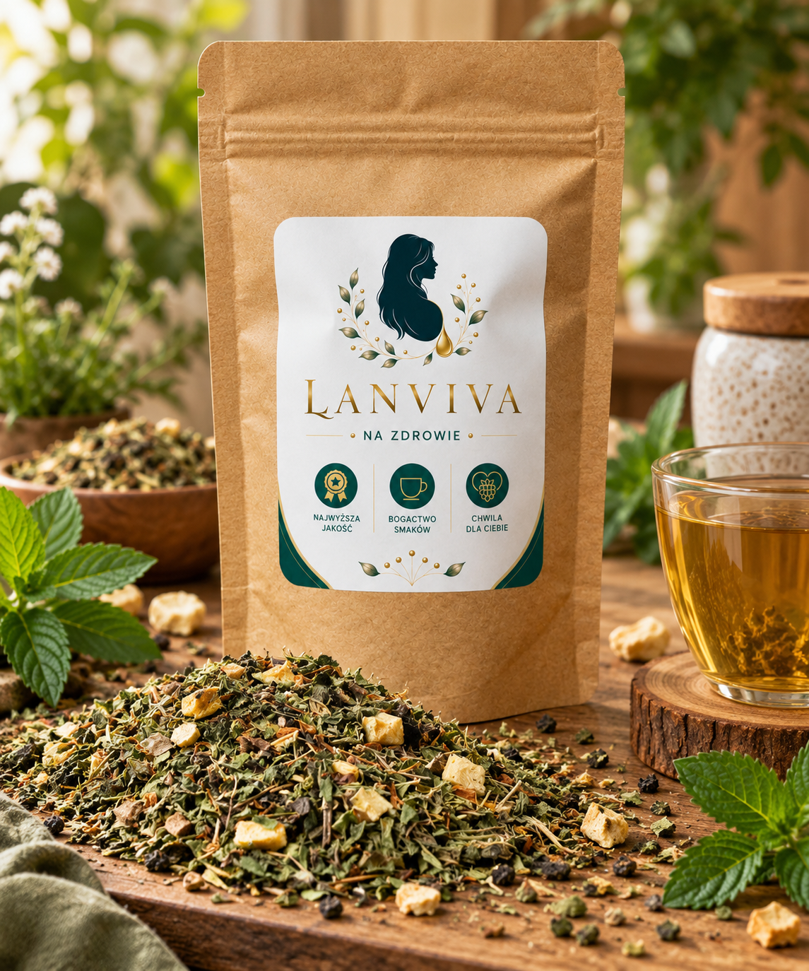 Lanviva Na Zdrowie Wątroba Funkcjonalna Herbatka Ziołowa 50 g