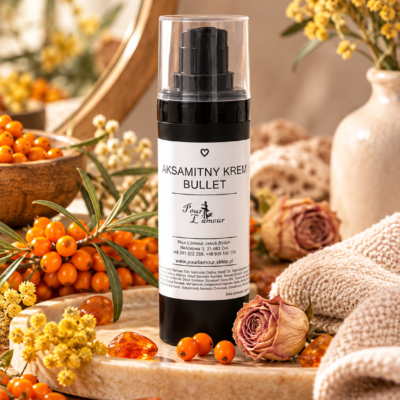 Aksamitny krem BULLET z rokitnikiem do twarzy 30 ml
