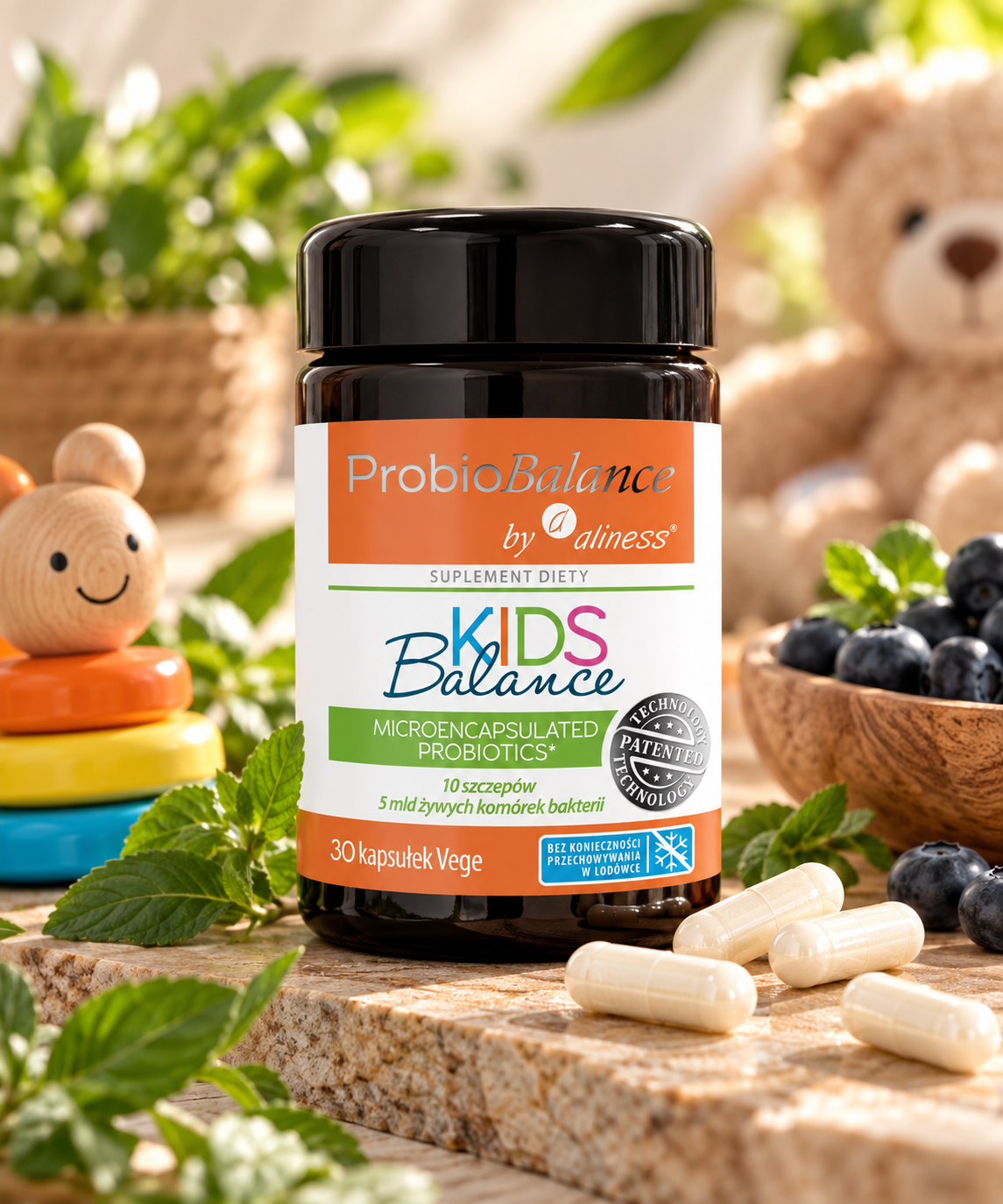 ProbioBalance KIDS Balance probiotyk dla dzieci 30 vege kapsułek