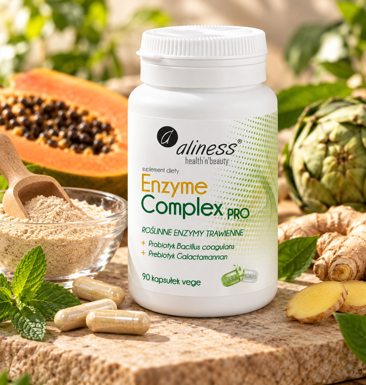 Enzyme Complex PRO 90 kapsułek VEGE